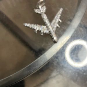 Sterling silver airplane charm